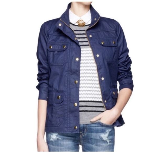 Crew Downtown Field Jacket in Navy Size S - Picture 1 of 11